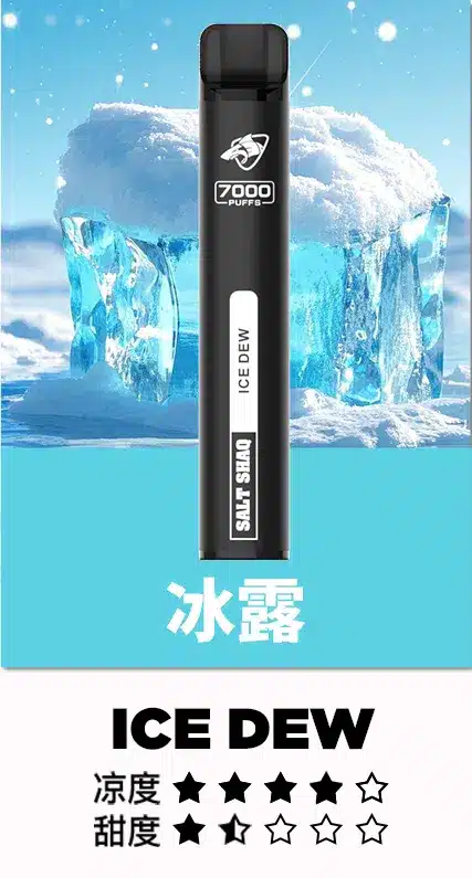 Salt Shaq鯊克7000口 拋棄式電子煙｜一次性煙桿｜正品保障 長續航電子煙